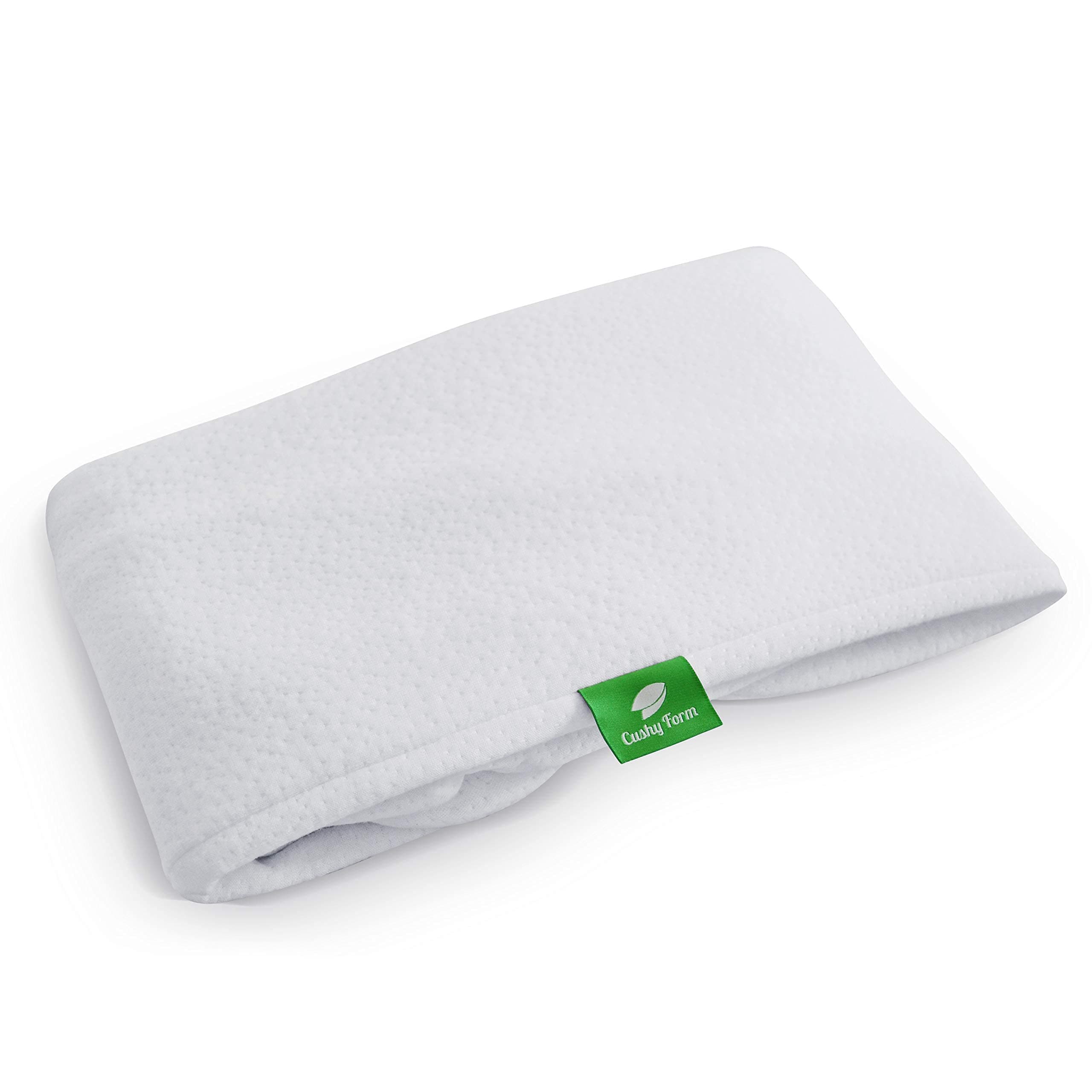 Cushy Form [Replacement Cover] Bed Wedge Pillow Replacement Cover - Fits 12 Inch Wedge Pillow - Hypoallergenic, Machine Washable Case (REPLACEMENT COVER ONLY 12" WEDGE)