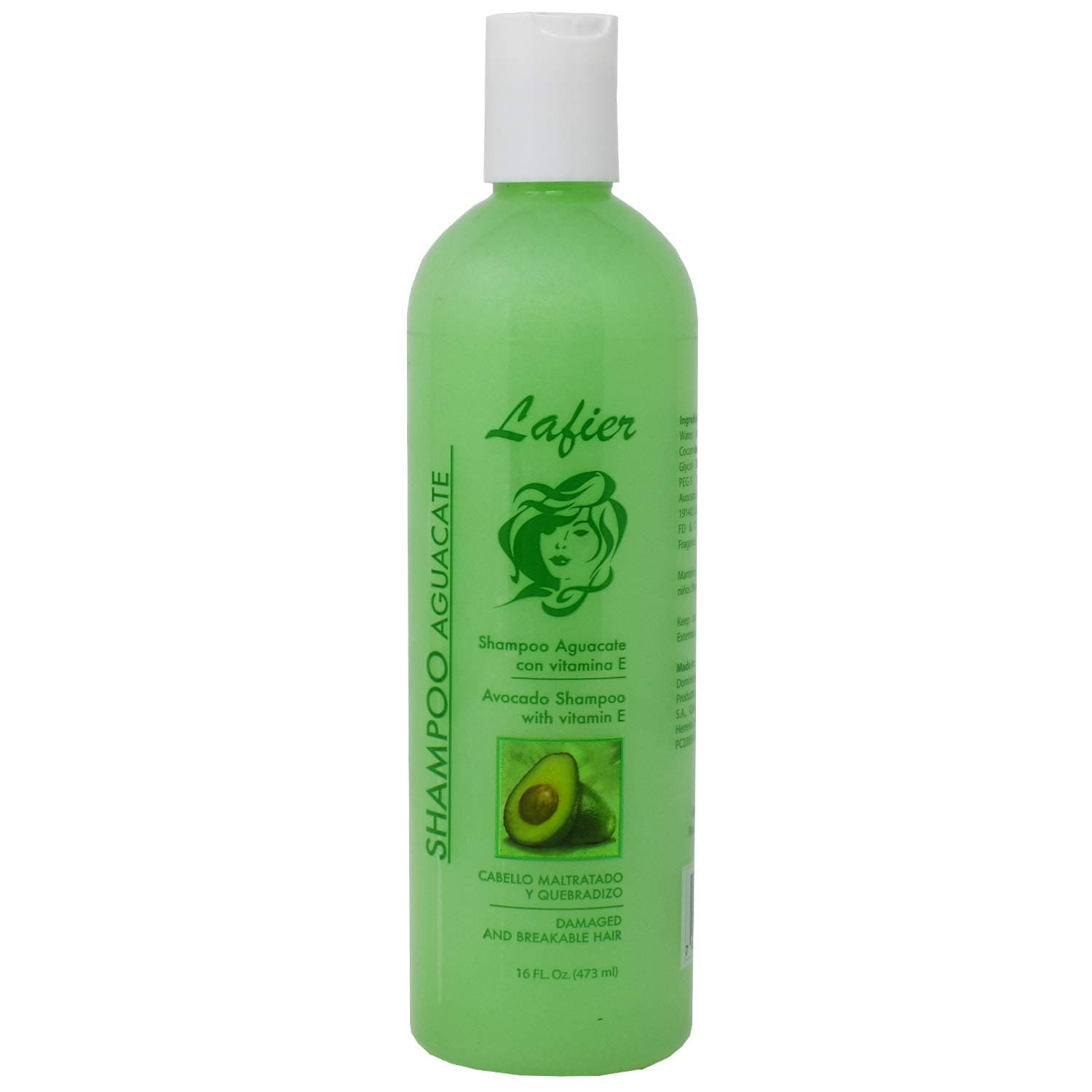 Lafier Avocado Shampoo with Vitamin E for Damaged & Breakable Hair