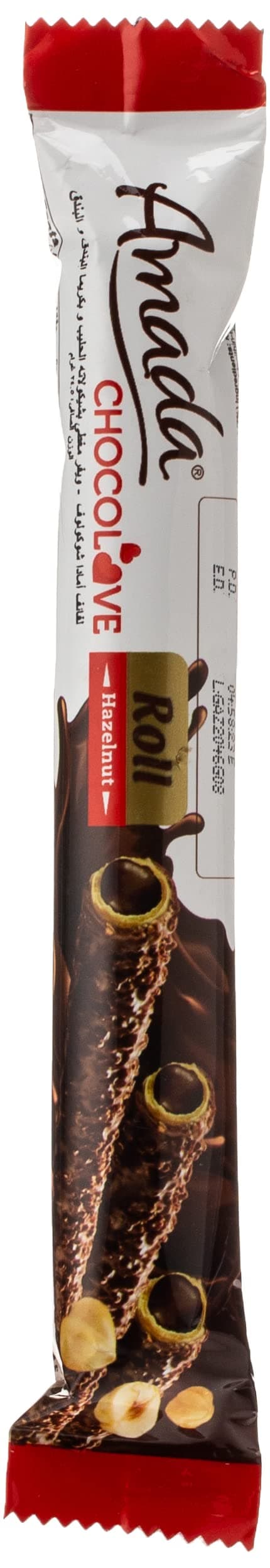 SolenAmada Chocolove Roll Hazelnut, 25.5 gm