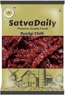 SatvaDaily Byadgi Chilli Whole(Stemless) - 200g Grams Red Chilli Whole Dry Red Chilli Lal Mirchi ಬ್ಯಾಡಗಿ ಮೆಣಸಿನಕಾಯಿ | பைதாகி மிளகாய் |ব্যাড়গি লঙ্কা | ब्याडगि-मरीचिका