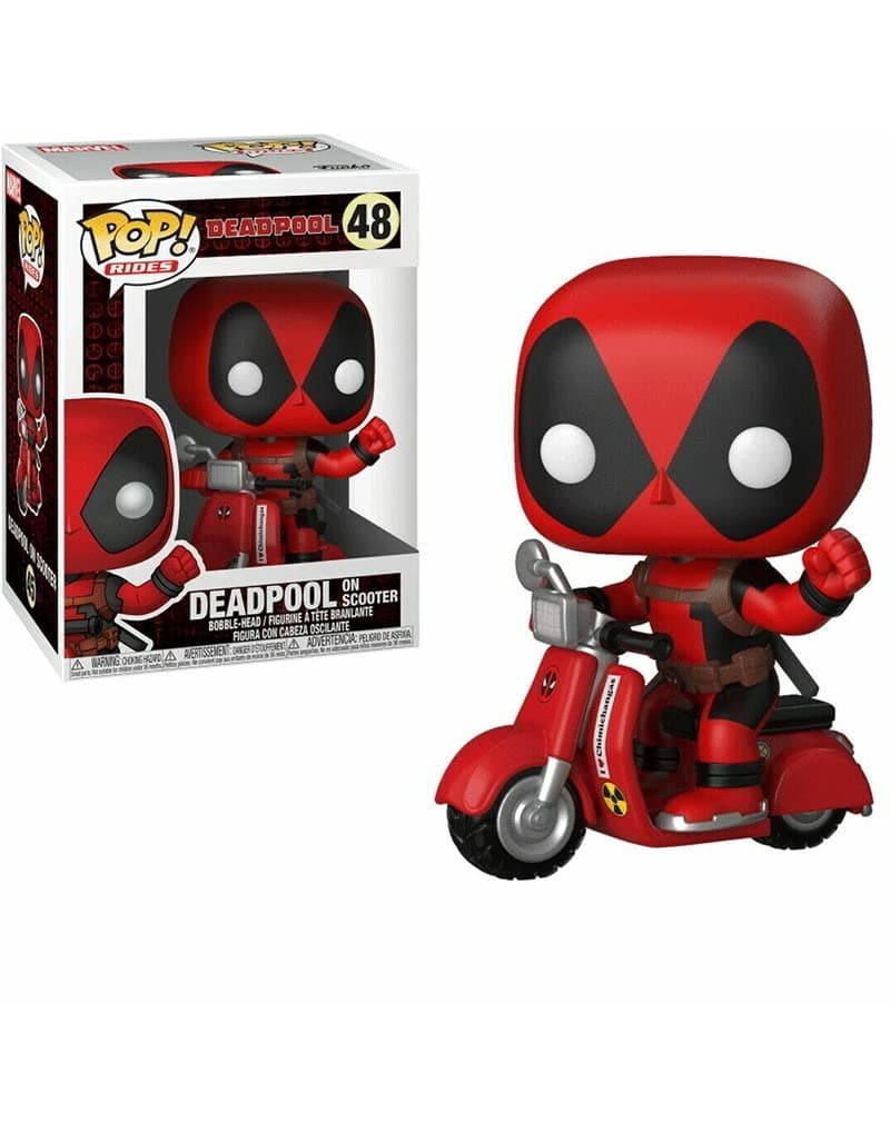 FUNKO POP! RIDES: MARVEL: Deadpool & Scooter