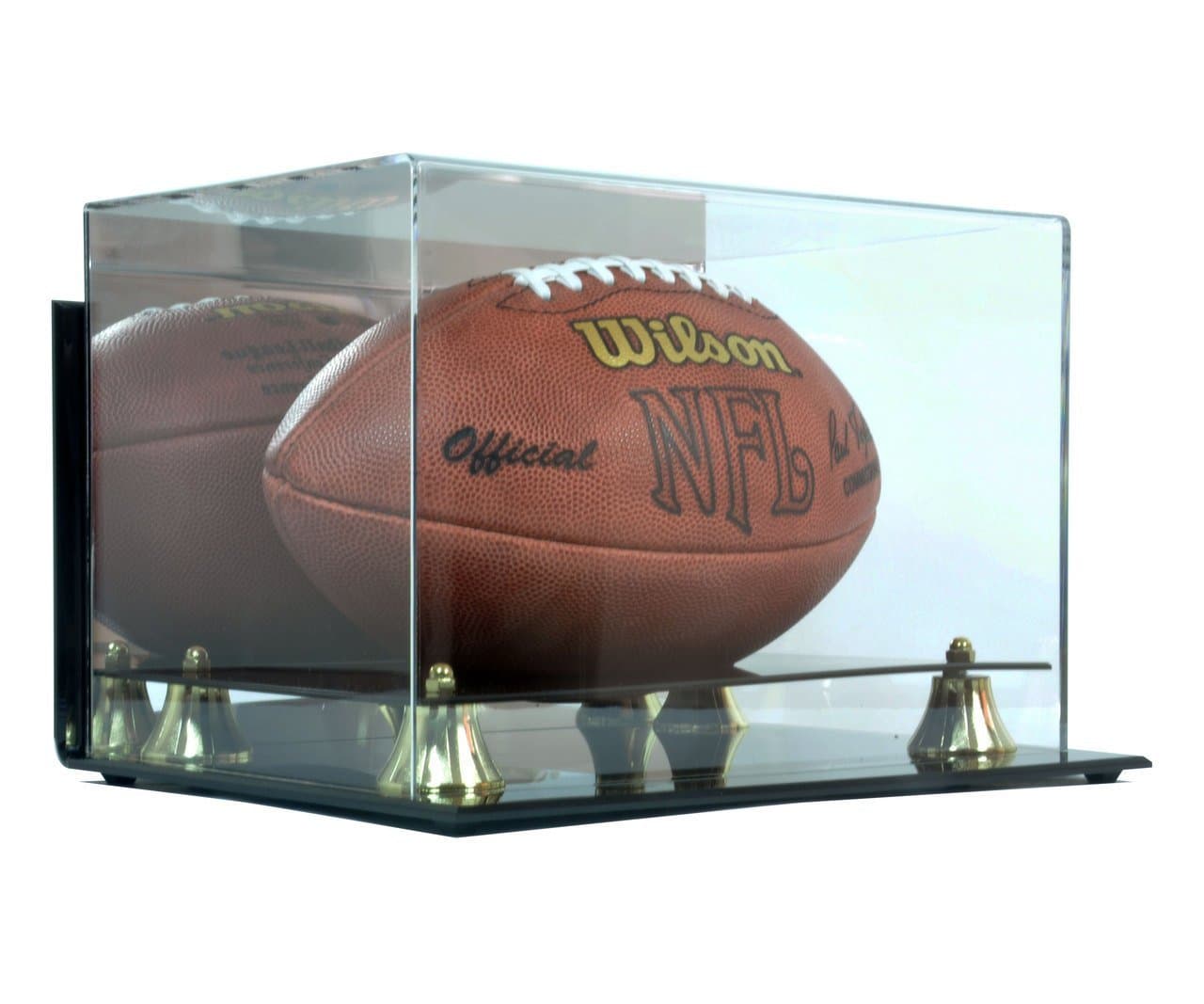 Deluxe Acrylic Football Display Case - Wall Mountable