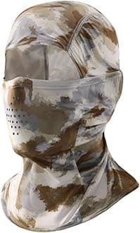 Camo Balaclava Face Mask for Men Women UV Sun Protection Cycling Neck Scarf Gaiter Head Breathable Motorcycle