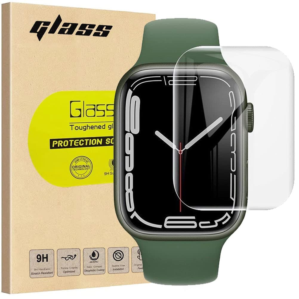 ZPIAR [3 Pack] Screen Protector for Apple Watch SE Series 3 2 1 42mm Full Screen Coverage Anti-Scratch Bubble Free Waterproof Ultra HD Full Cover Edge Flexible Film for iWatch SE/Series 3 2 1 (42mm)