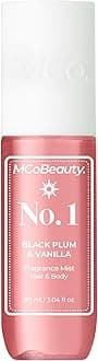 MCoBeauty - Fragrance Mist No.1 - Light Body Mist and Hair Perfume with Plum,...