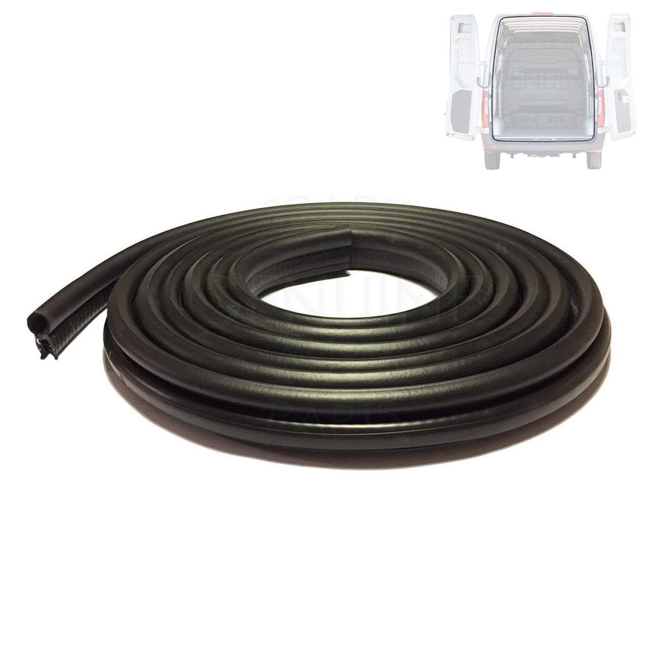 Rear Loading Door Aperture Weatherstrip Rubber Seal Replacement for Sprinter (2006-2015) A9066976298