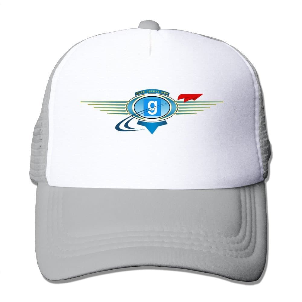 Unisex Garry's Mod Logo Adjustable Mesh Cap Ash