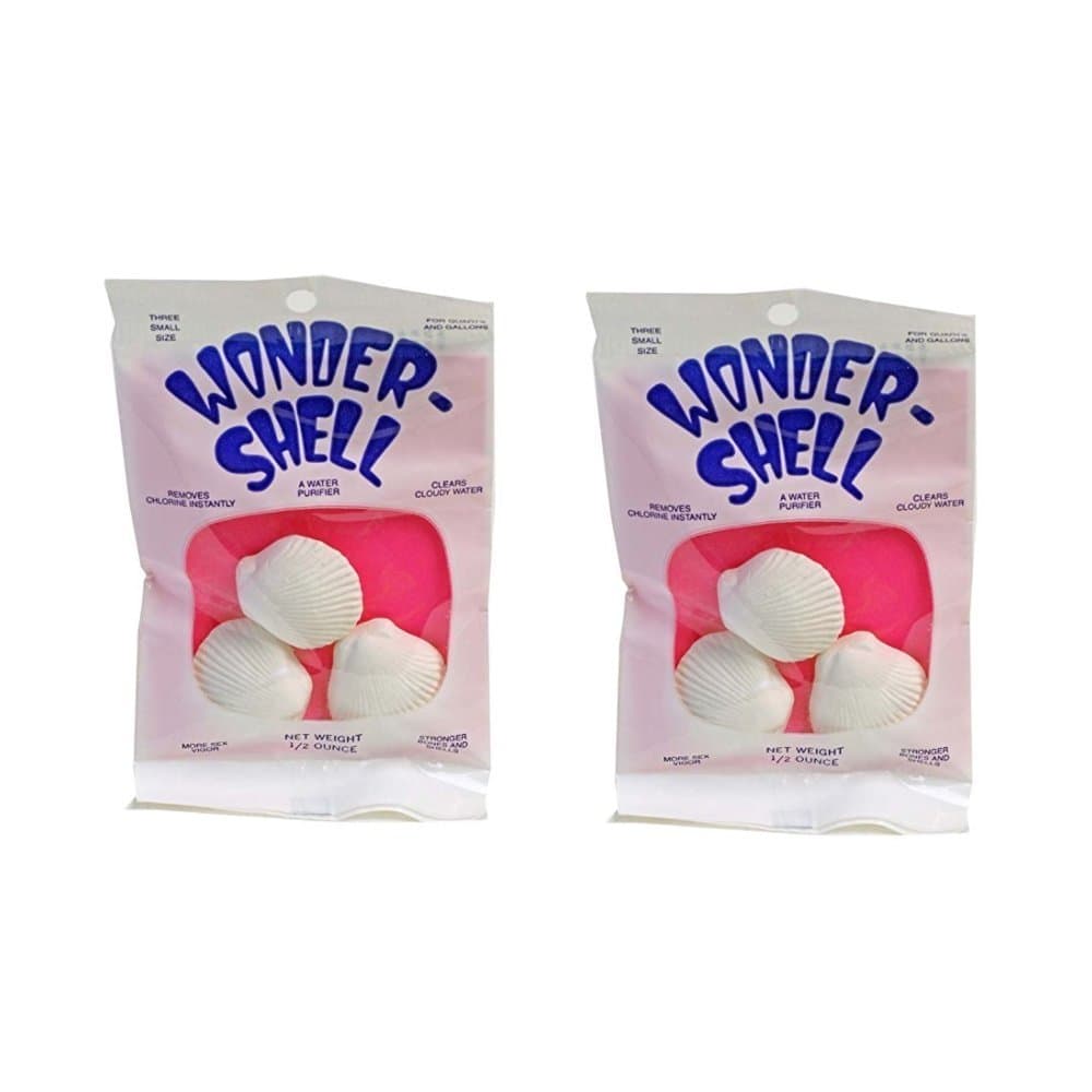 (2 Packages) Weco Wonder Shell Natural Minerals (3 Pack), Small - Total of 6 Shells