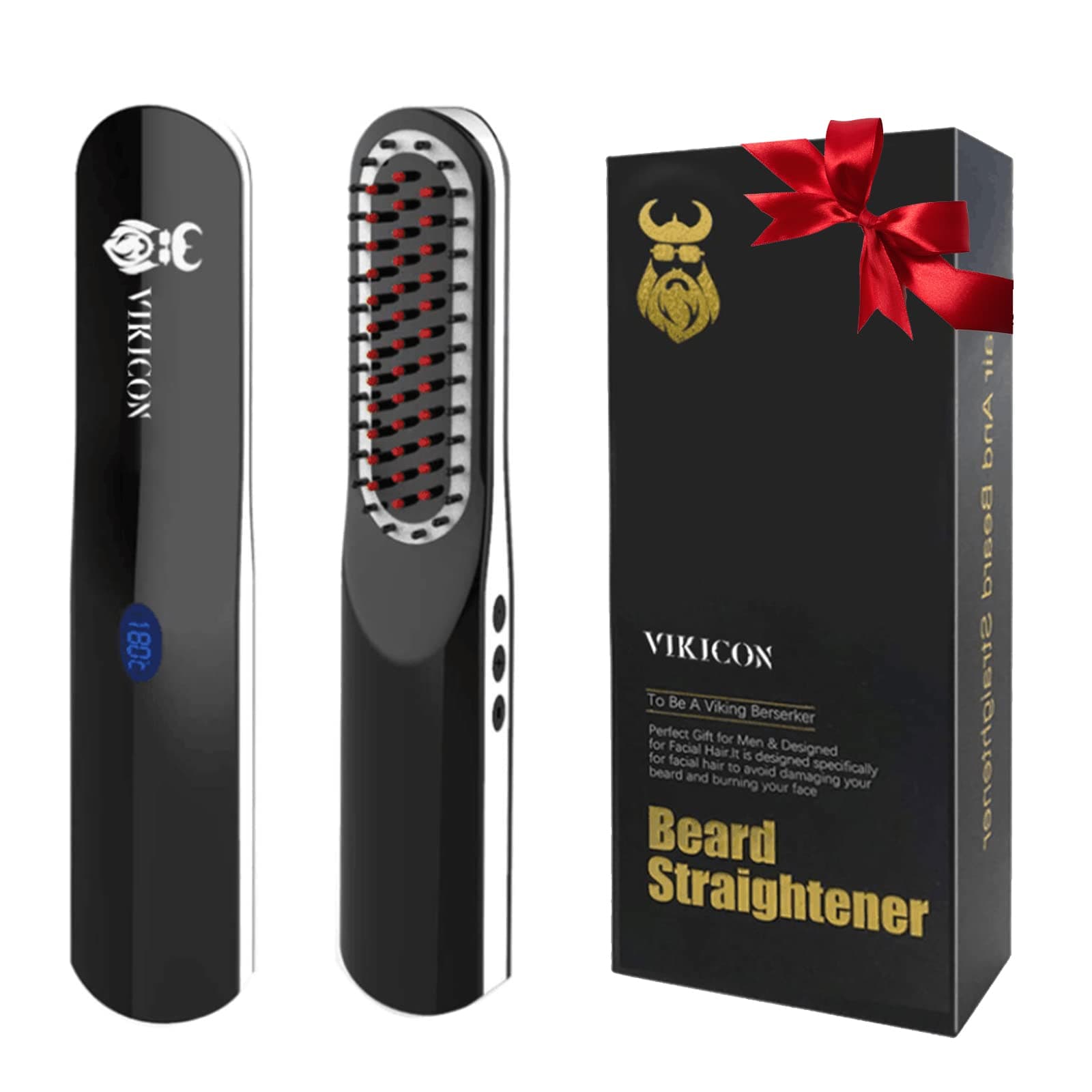 VIKICONMovember Men's Cordless Beard Straightener Comb