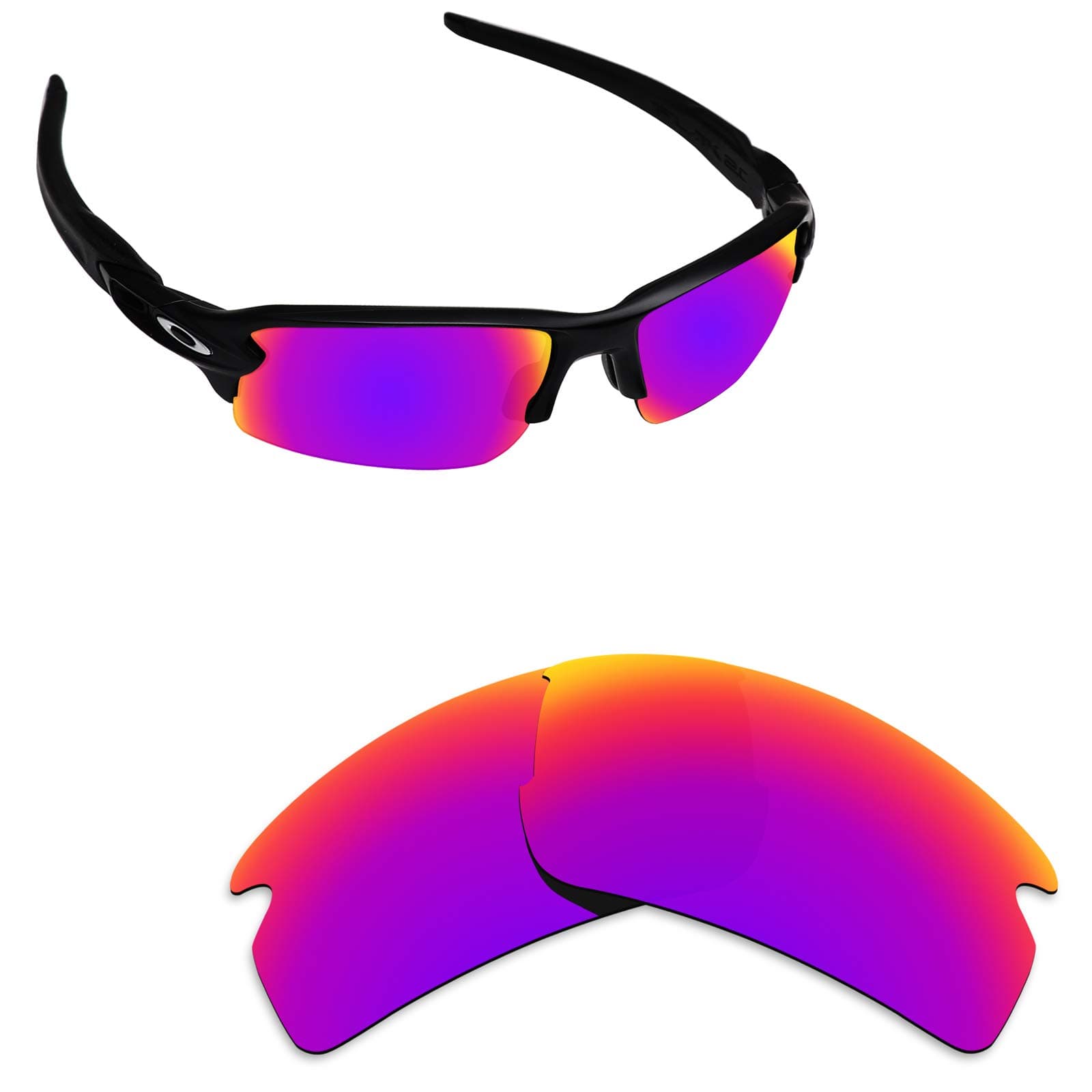 Alphax Polarized Replacement Lenses/Accessories for Oakley Flak 2.0 OO9295 - Multiple Options