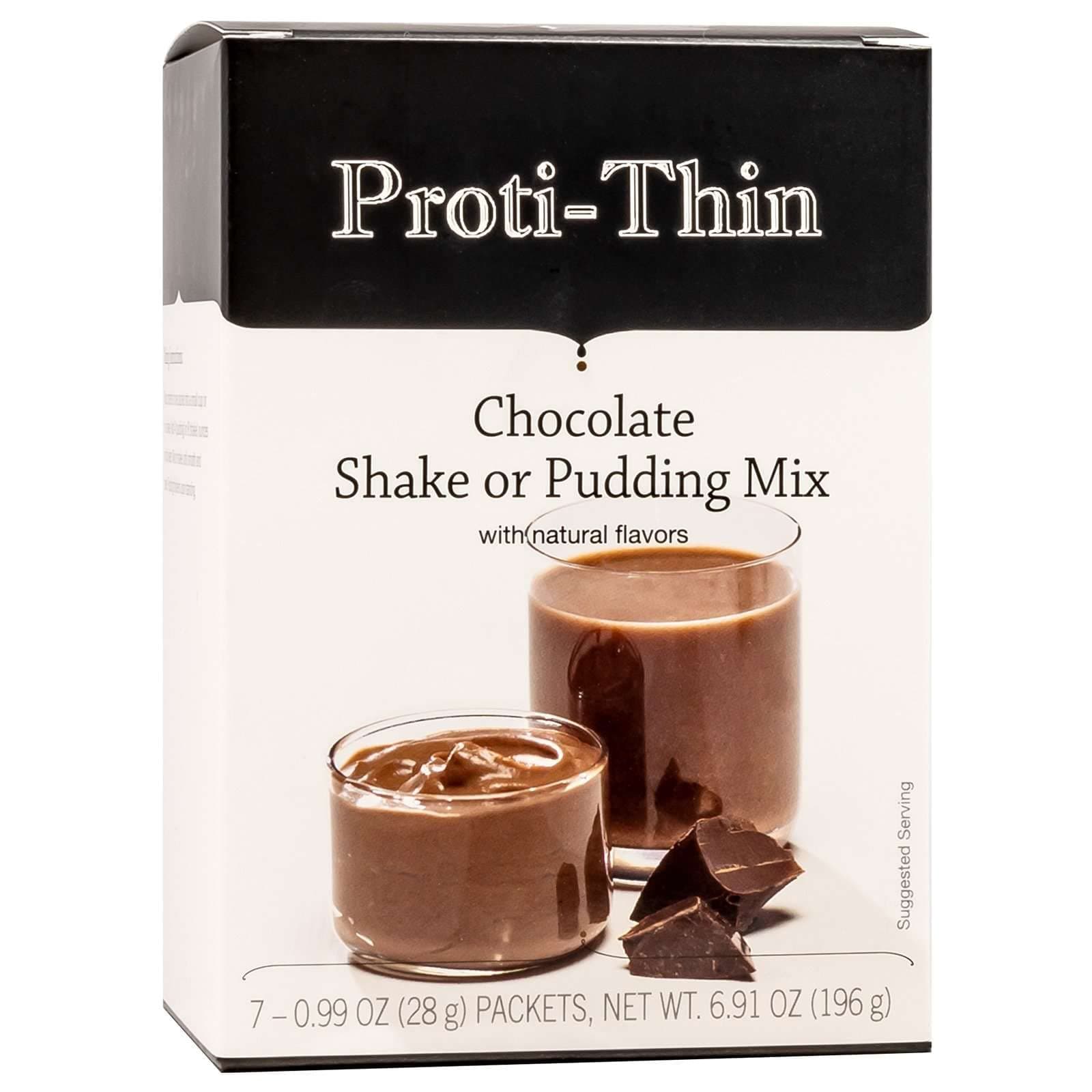 High Protein Creamy Chocolate Pudding/Shake Mix, 15g Protein, Low Calorie, Low Carb, Low Sugar, No Gluten Ingredients, Aspartame Free, KETO Friendly, Ideal Protein Compatible, 7/Box