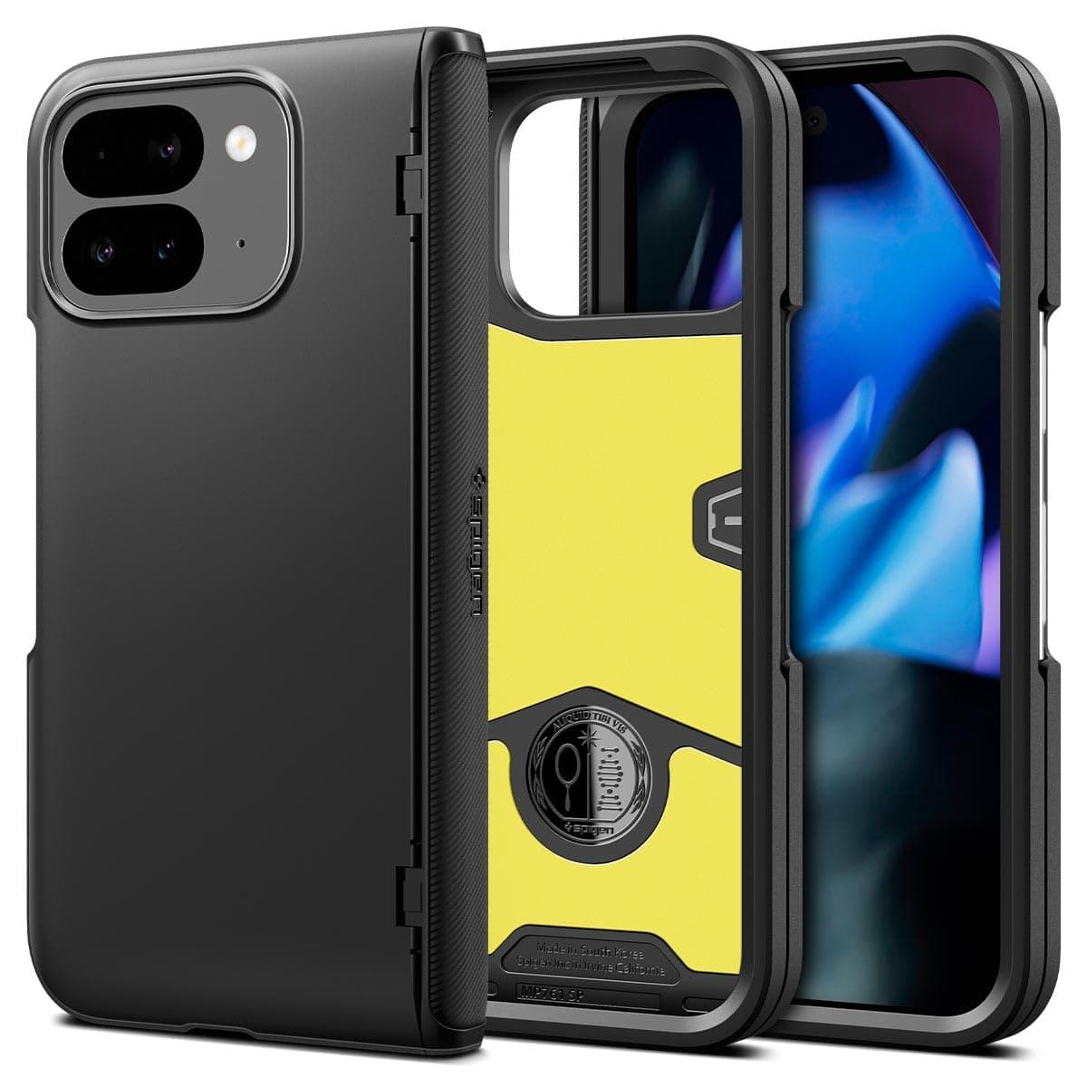Slim Armor Pro Designed for Pixel 9 Pro Fold Case (2024) [Hinge Protection] - Black