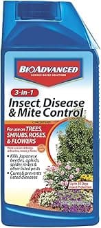 BioAdvanced 3-In-1 Insect, Disease and Mite Control, Fungicide, Concentrate, 32 oz