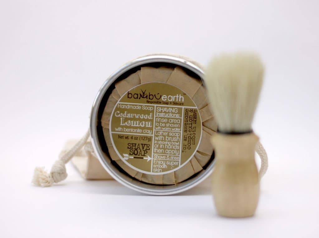 Organic Cedarwood + Lemon Shaving Kit