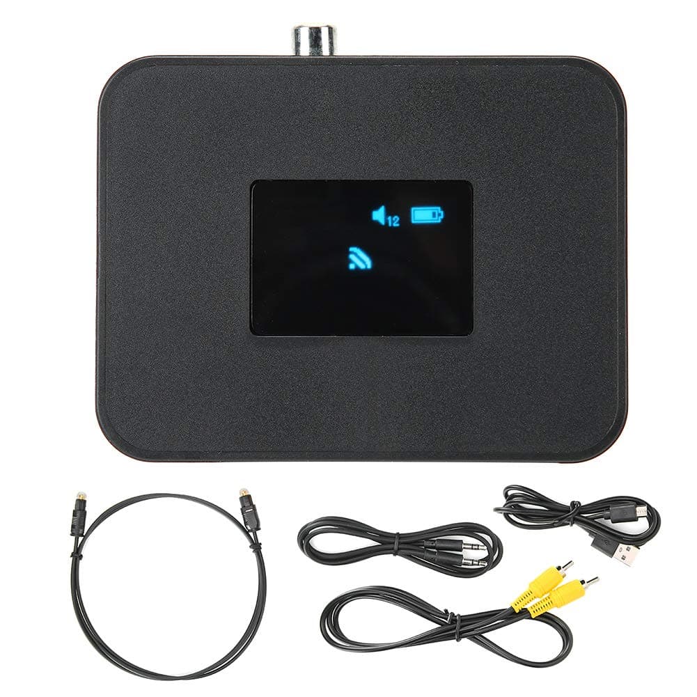 【𝐌𝐞𝐫𝐫𝒚 𝐂𝐡𝐫𝐢𝐬𝐭𝐦𝐚𝐬 𝐋𝐨𝒘𝐞𝐬𝐭 𝐏𝐫𝐢𝐜𝐞】Bluetooth Transmitter, Audio Adapter Bluetooth Audio Transmitter, Fiber Coaxial Lossless for SBC/AAC