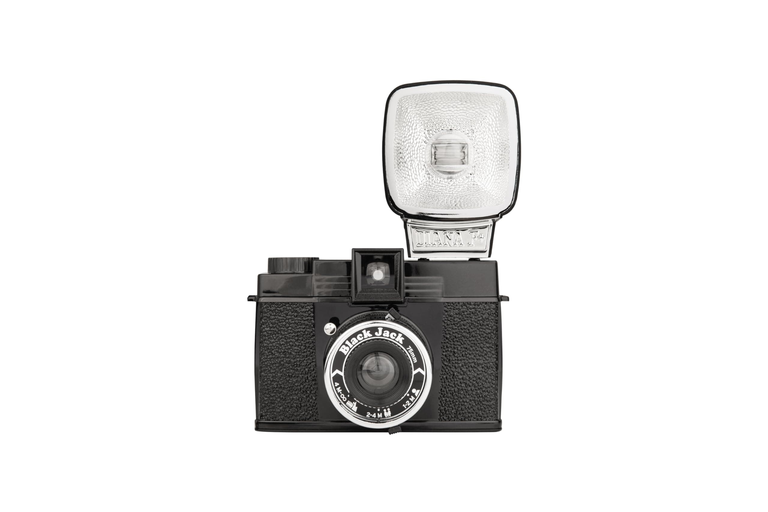 Diana F+ Camera & Flash Black Jack Medium Format Film Camera