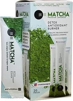 BEAUTY AMBITION Japanese Original Matcha Tea Detox Fat Burner Antioxidant Detox Tea