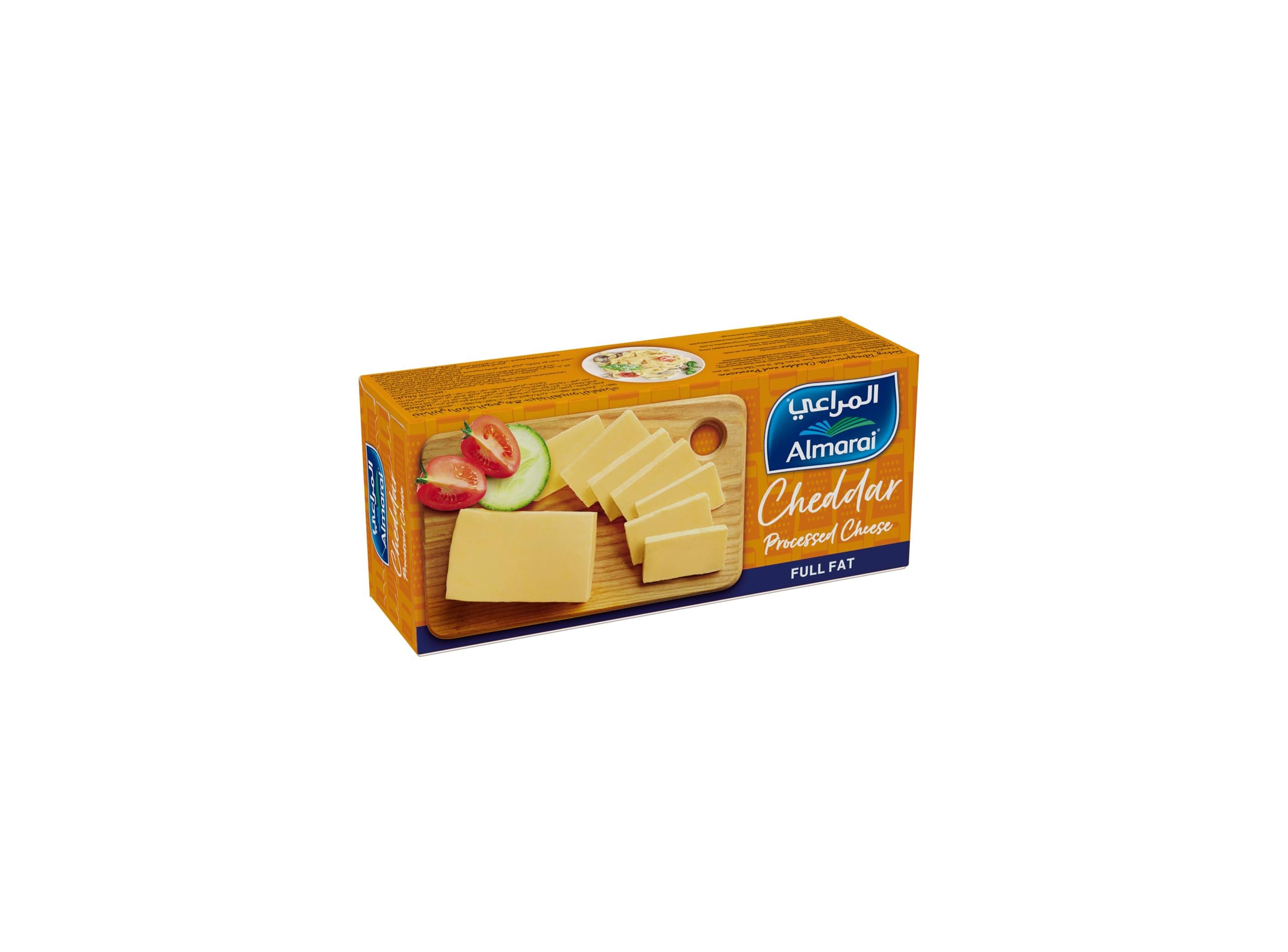 Almarai Processed Cheddar Cheese Full Fat 454g