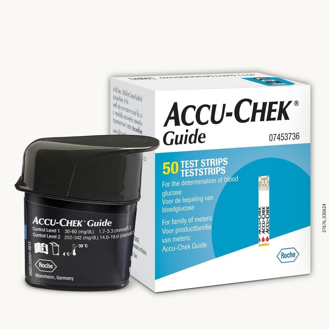 ACCU CHEK GUIDE 25 STRIPS RETA