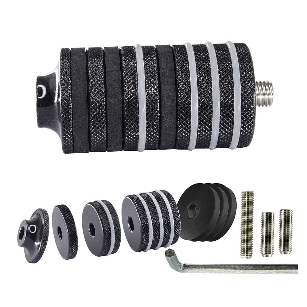 Wisdom Archery Bow Stabilizer, Counterweight Bow Stabilizers Balance, Adjustable Bow Weight Bar for Compound Bow and Regular Bow Outdoors Archery Bow Accessories