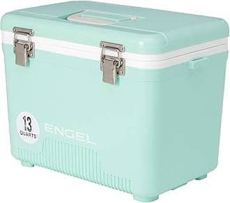 ENGEL 13qt Leak-Proof, Air Tight, Drybox Cooler and Small Hard Shell Lunchbox for Men and Women