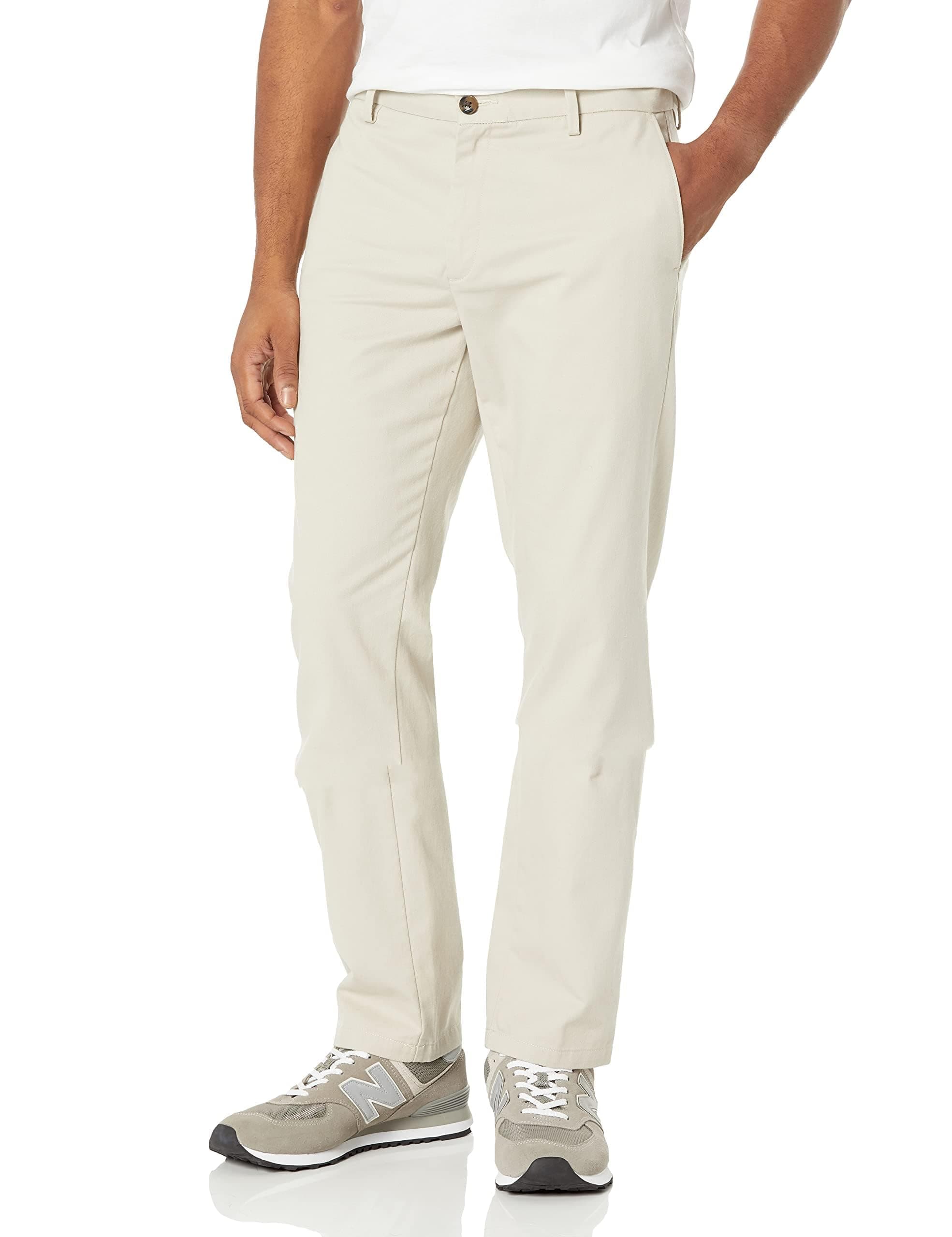 Amazon EssentialsMen's Slim-Fit Wrinkle-Resistant Flat-Front Chino Pant