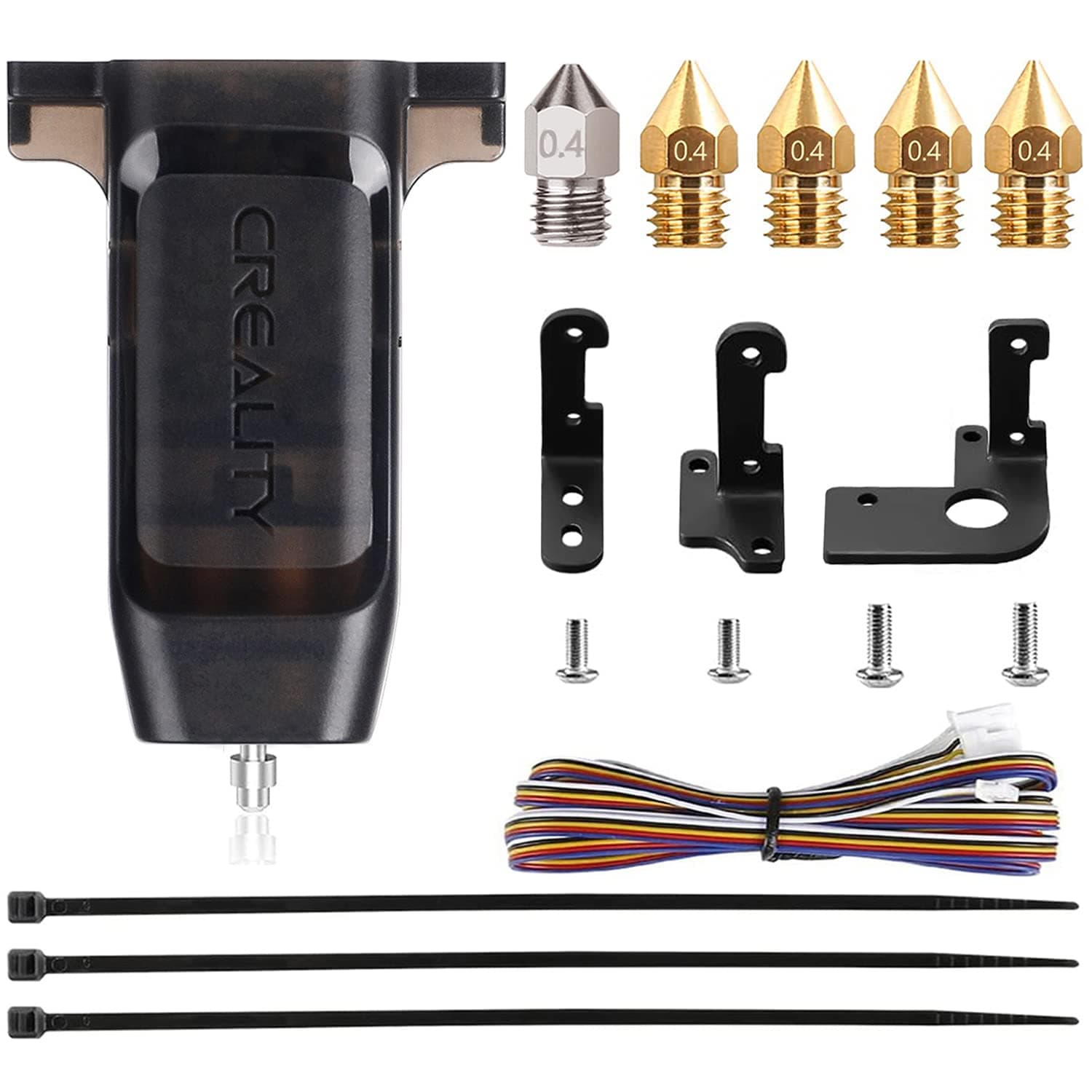 Official Creality CR Touch Auto Bed Leveling Sensor Kit with 32 Bit V4.2.2 / V4.2.7 Mainboard and Metal Push Pin for Ender 3/Ender 3 V2/Ender 3 Pro/Ender 5 Pro/Ender 5/CR-10 3D Printer