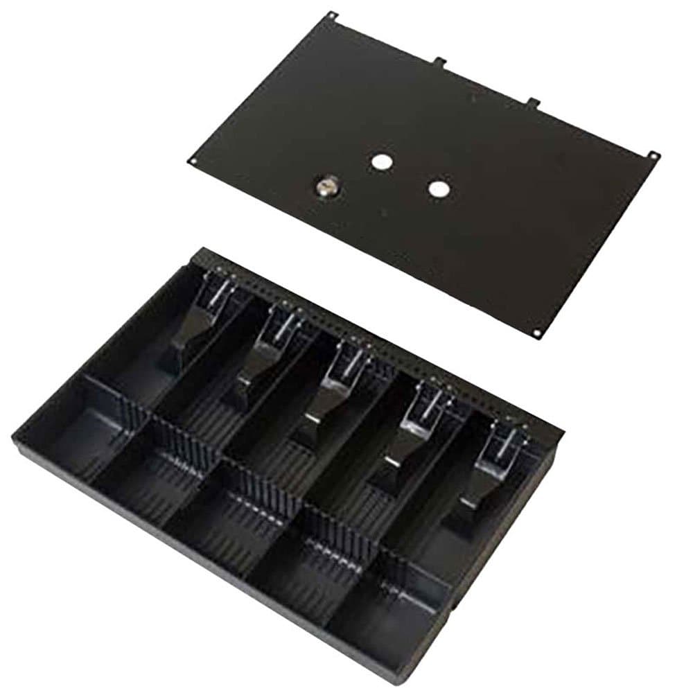 Money Tray & Locking Lid - Model 5P - Keyed Different - Locking Cash Tray