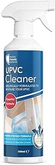 UPVC Cleaner and PVC Cleaner for Windows and Doors - 500ml Window Spray, Solvent-Based PVC Spray, Effective UPVC Cleaning Solution for Conservatories and All Plastic Surfaces