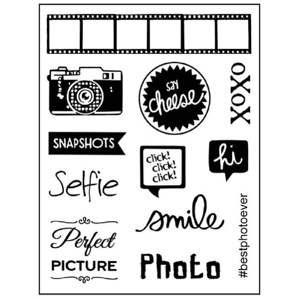 stamperia stamperia Cling Stamp Say Cheese