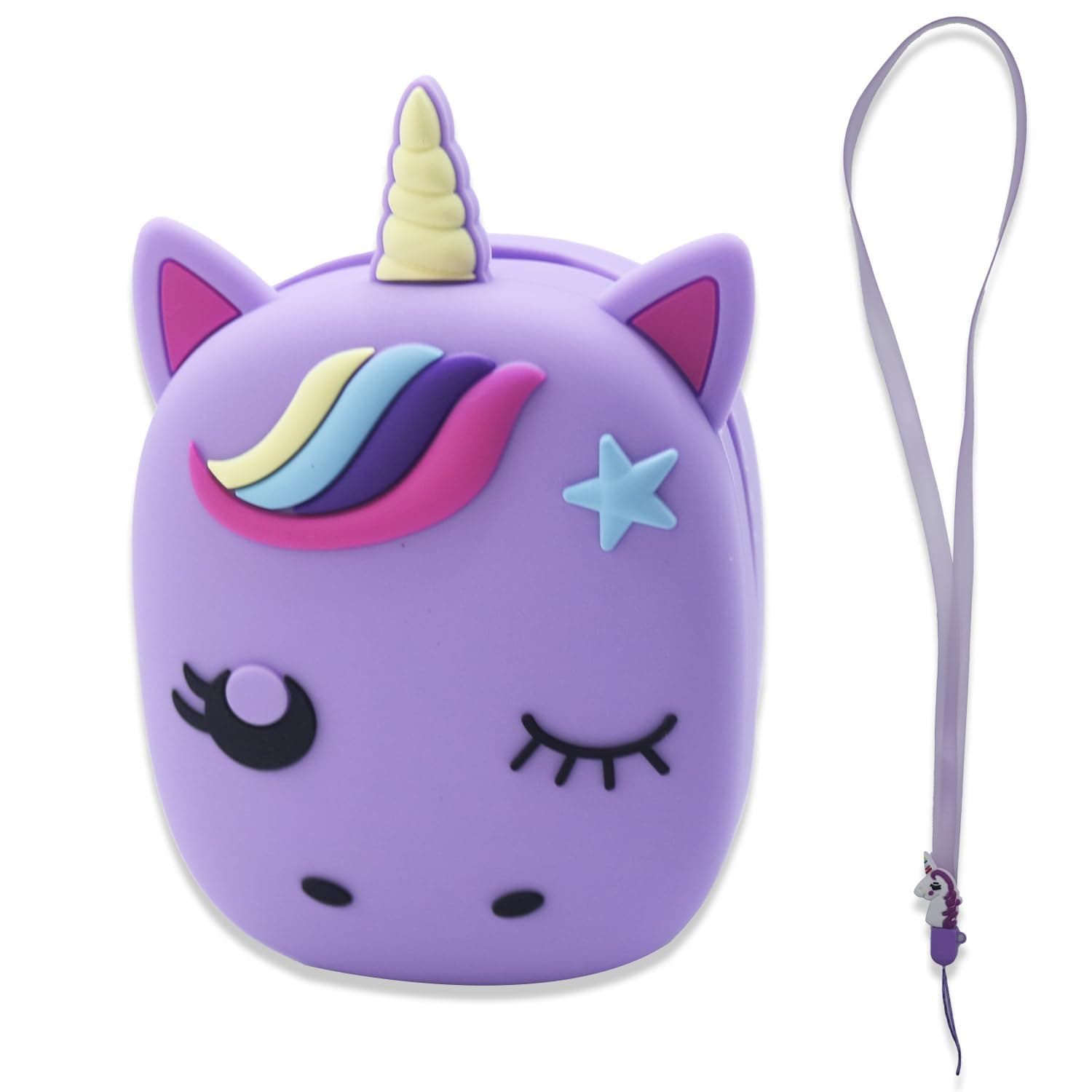 Silicone Case for Bitzee Digital Pet, compatible with Bitzee Disney ang Magicals Interactive Toy (Purple)