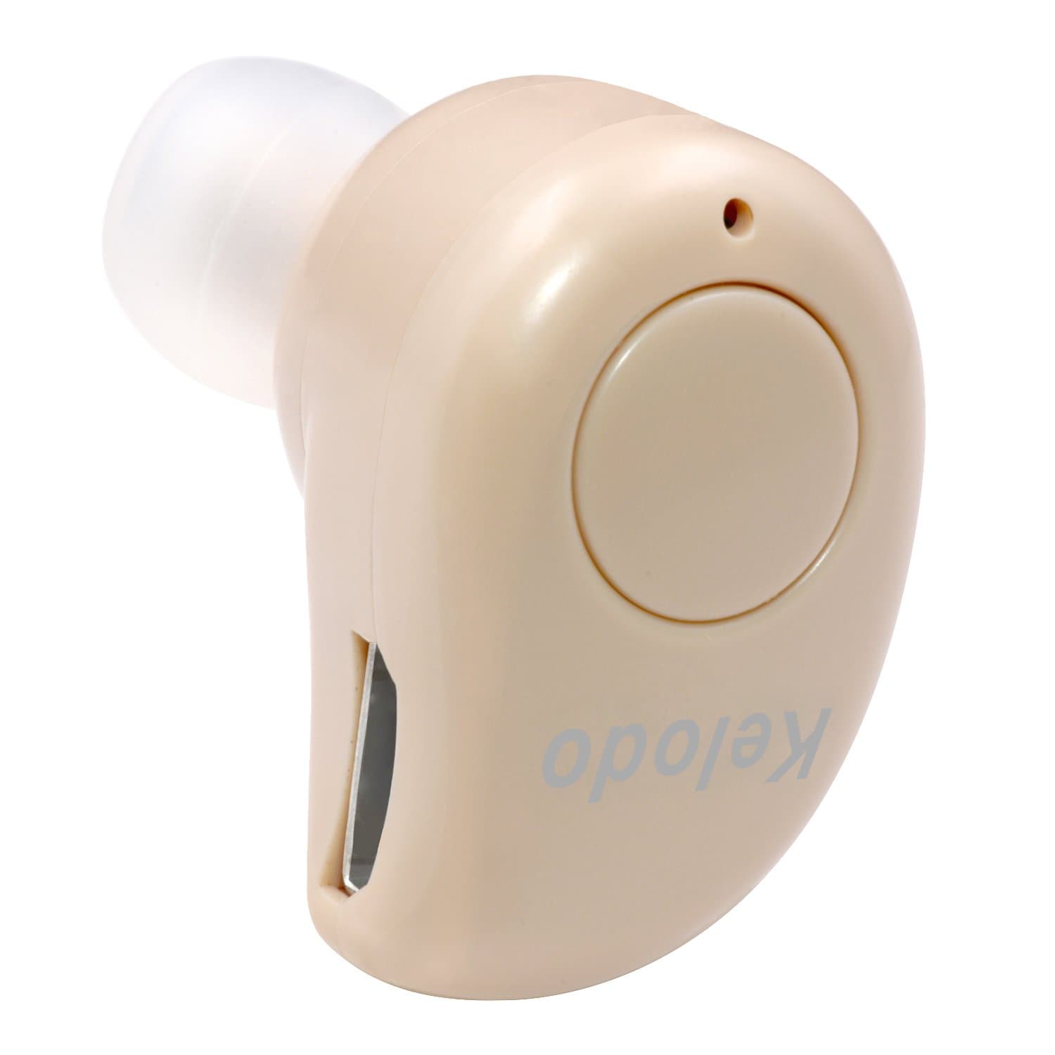 Bluetooth Earphone,KELODO S540 (S530plus) Wireless Bluetooth Earbud with Mic Hand Free Calling and In-ear Noise Cancelling [One Pcs for Right Ear] - Khaki