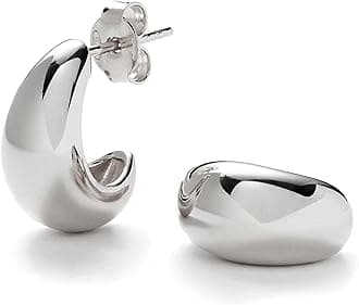 Chunky Gold Hoop Earrings for Women, 14k Gold Plated Thick Triple Hoop Earrings Hypoallergenic Trendy Chunky Gold Hoops Earrings Dainty Jewelry Gifts for Women