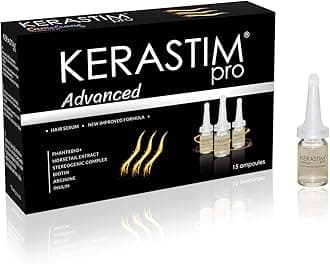 Hair Growth Serum, Leave-In Scalp Treatment for Hair Loss & Thickening Hair. Boost Growth for Both Women & Men Grow by Kerastim Pro