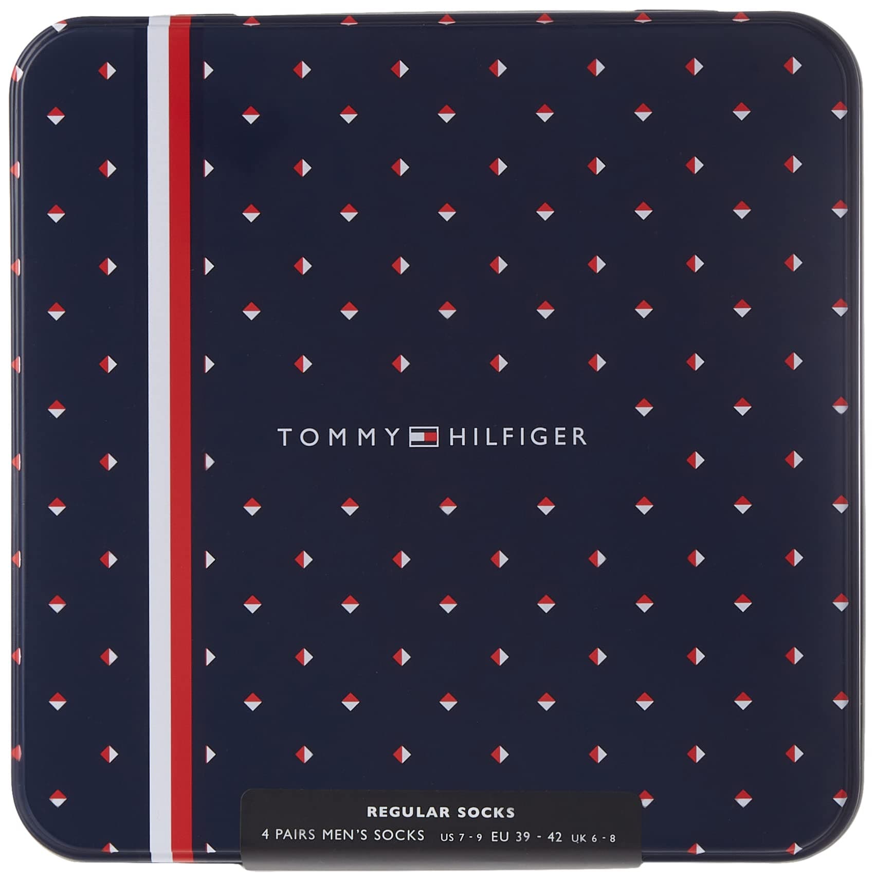 Men's Tin Giftbox Classic Sock, black, 6-8