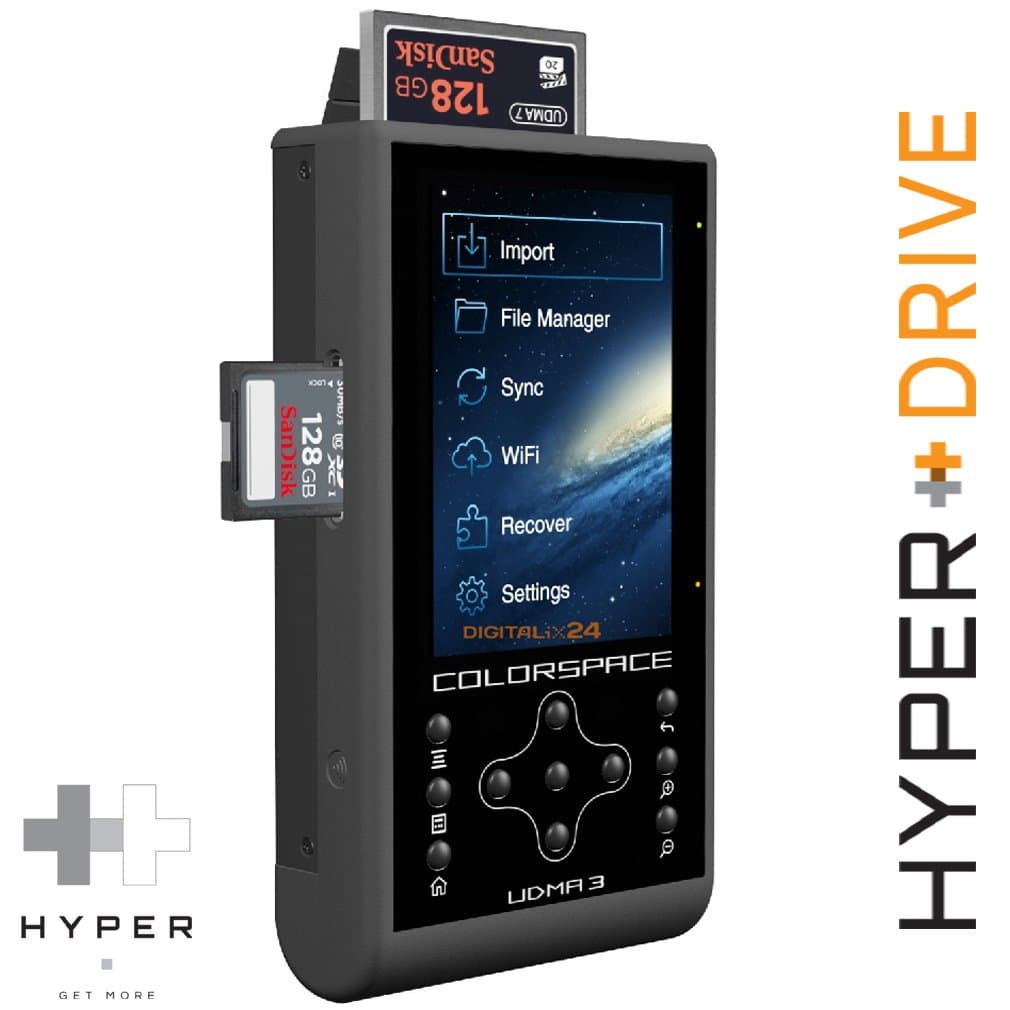 250 GB HDD HyperDrive COLORSPACE UDMA3 External Hard Drive