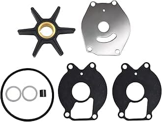 GHmarine 85089Q4 Water Pump Impeller Kit for Mercury Marine 15hp 18hp 2...