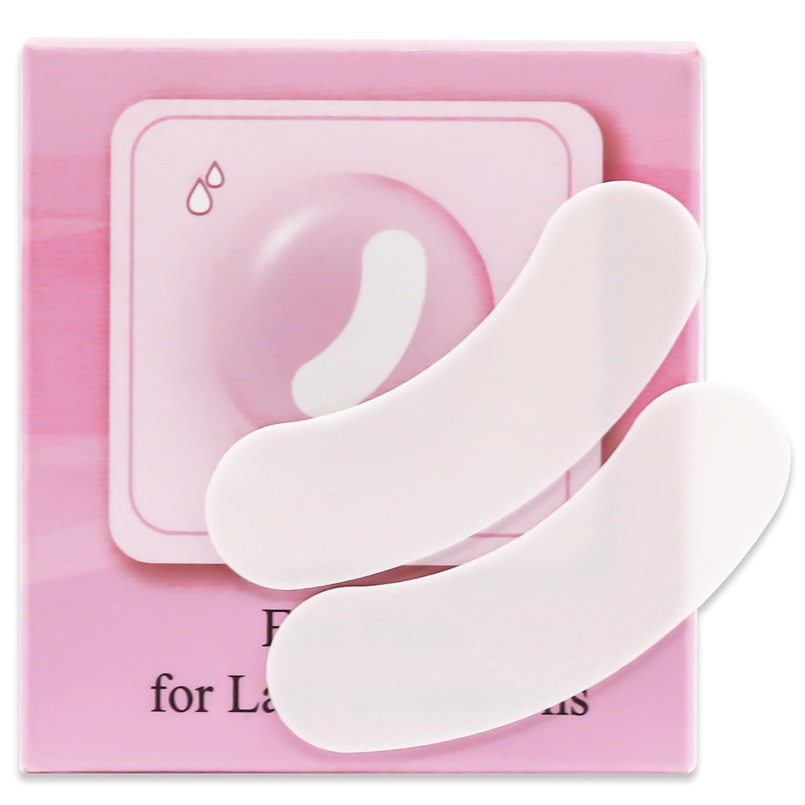 Foam Eye Pads for Eyelash Extensions Pre Cut 100 Pcs Medical Foam Tape Under Eye Pads Lash Extension Supplies Microfoam Eye Pads Lash Extension Lint Free Fit Most Eye Shape