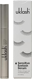 Sensitive Eyelash Serum | UK's #1 Rated Lash Serums for Fuller Lashes, Peptide Based, Vegan Friendly Designed for Sensitive Eyes