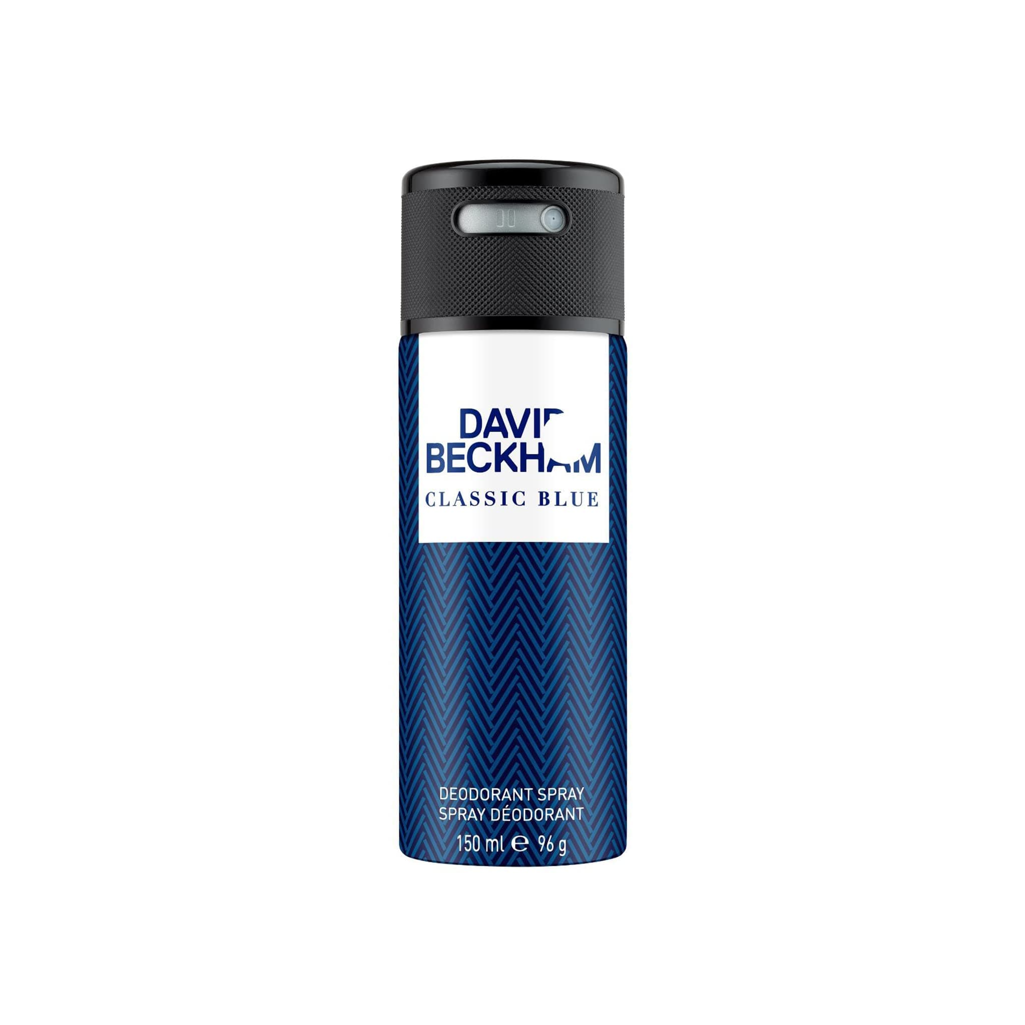 David Beckham Classic Blue Deodorant Spray for Men - 150ml