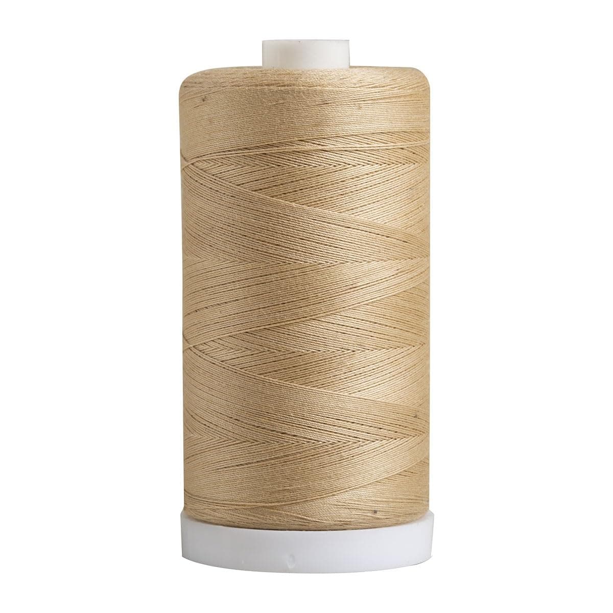 Connecting Threads 100% Cotton Sewing Thread - 1200 Yard Spool (Taupe)