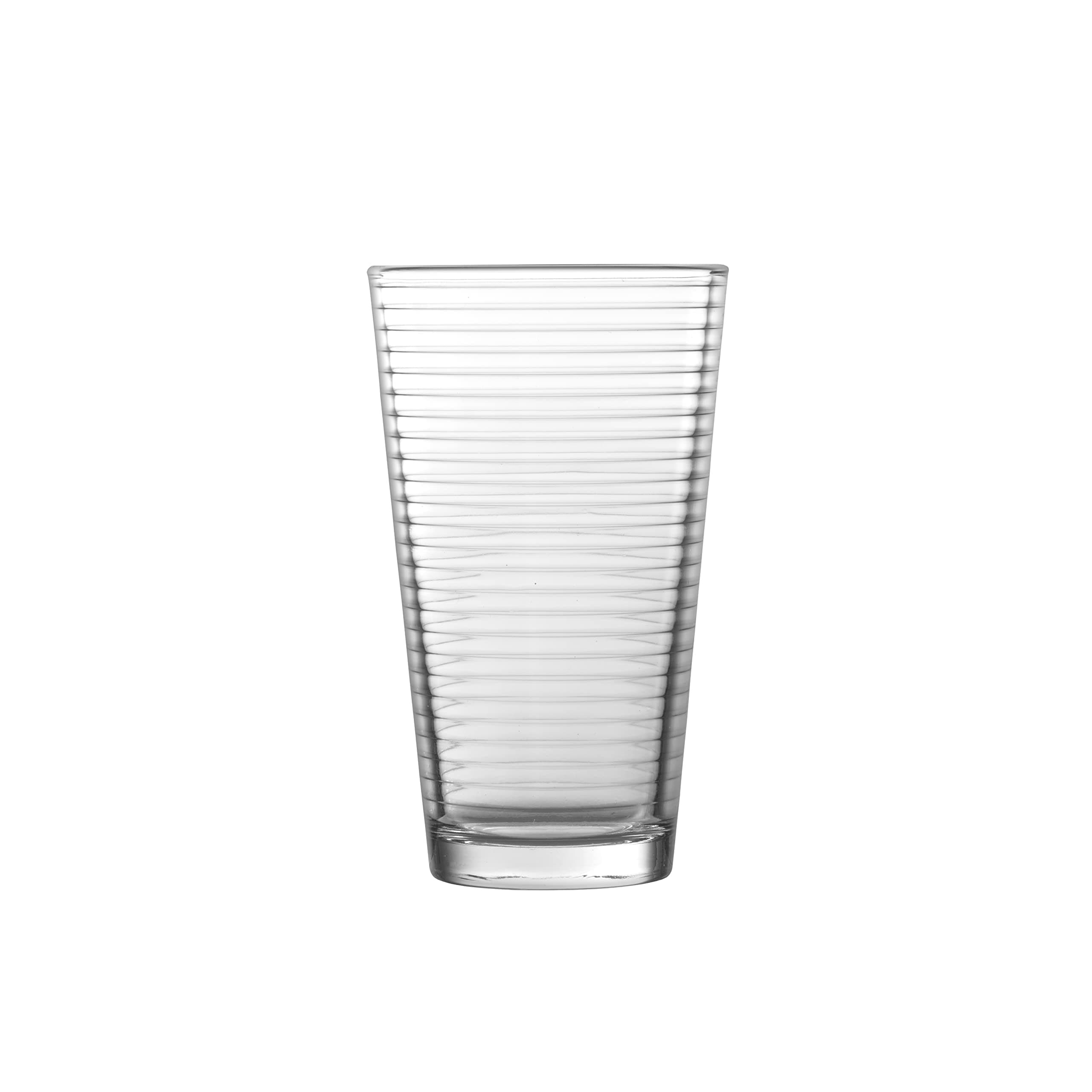 Basics Arcade Everyday 12 Pack Set Glassware Kitchen and Barware Great for: Beer, Cocktails, Water, Juice, Iced Tea, Soft Drinks., Pint/Mixing Glass, 16 Ounce