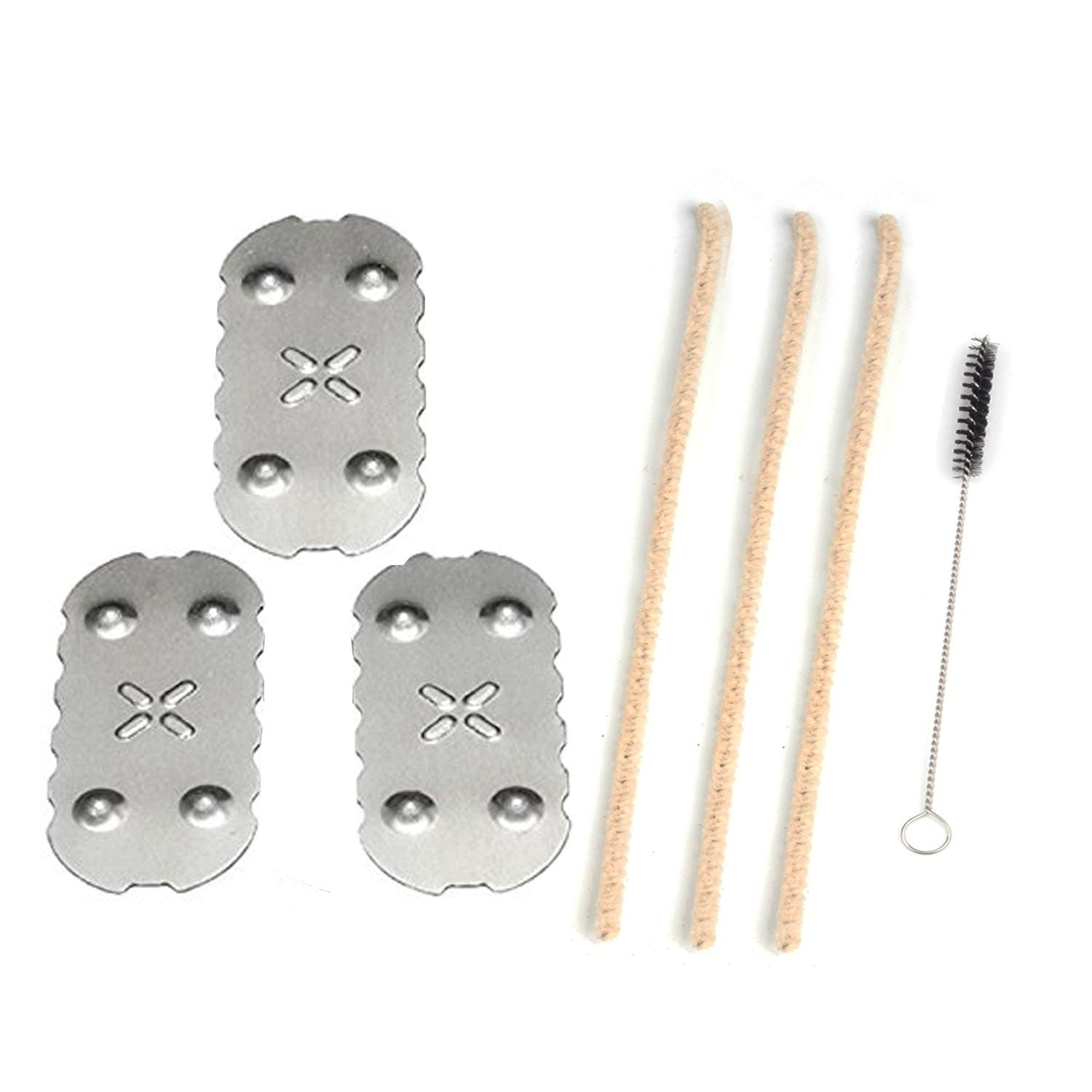 COLAKA [3 Pack] Screens for Pax 2/3, [3+1]Pipe Cleaners Hard Bristle and Black Brush for Cleaning Pax Vapes, Kandy, Hookah, Pipes.