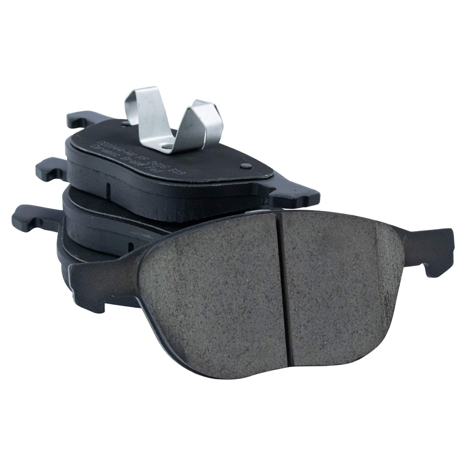 TRQ Front and Rear Brake Pad and Rotor Set Ceramic Vented Solid Rotors Compatible with 2006-2013 Mazda 3