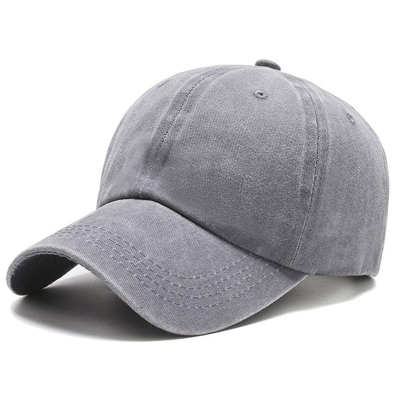 Cap, Men's, Women's, Cap, Solid, Adjustable, Spring, Summer, Autumn, Winter, Lightweight, Casual, Washed, UV Protection, Stylish, 100% Cotton, Unisex