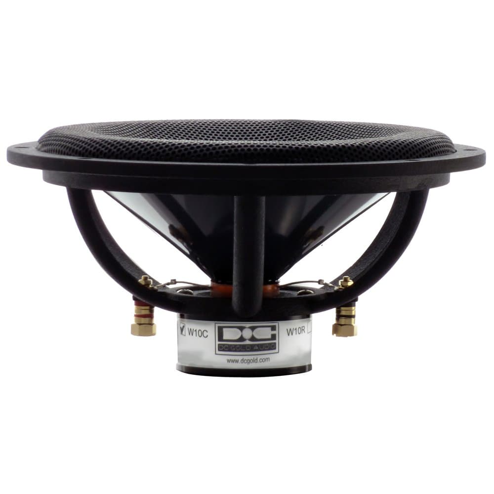 W10C 2" x 10" Subwoofers Pair Black 10 OHM Parallel