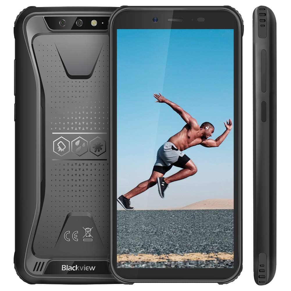 Blackview BV5500 IP68 Waterproof Rugged Smartphone - Black - EU VERSION-Do Not Buy