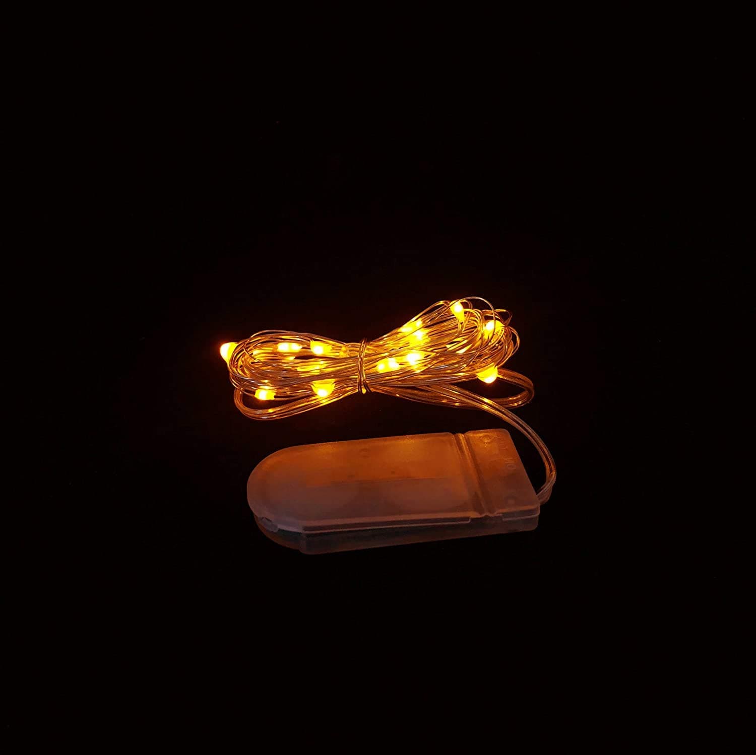 Micro LED Fairy Light - 6 Strings (3 Packs of 2) (Orange)