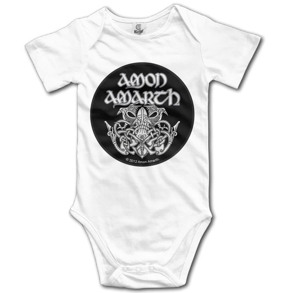 Amon Amarth Odin Patch Suit Romper Baby Onesie