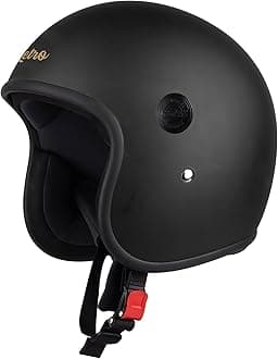 SBH-55 Retro ISI Certified Open Face Helmet for Men and Women